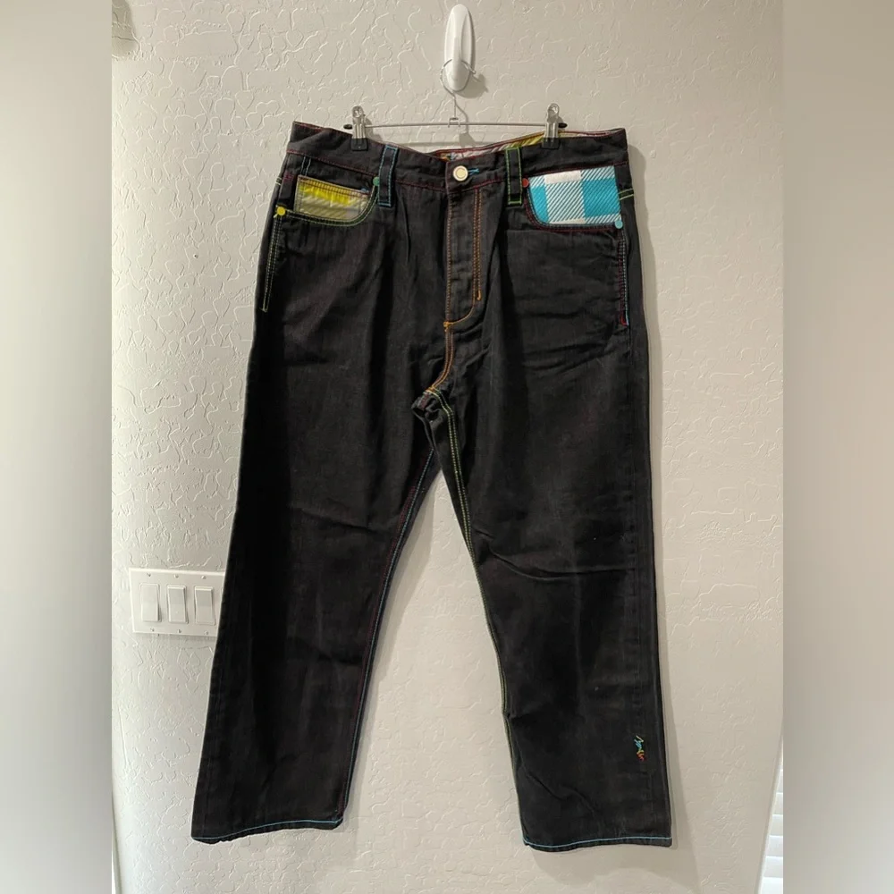 Vintage Y2K COOGI‎ Denim Baggy Jeans Streetwear 38x34
